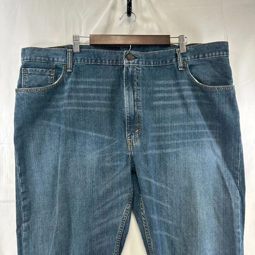Levi's 559 Relaxed Straight Jeans Mens 48x30 Blue Medium Wash Denim 100% Cotton